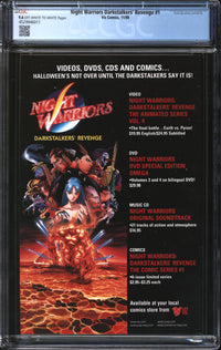 Night Warriors: Darkstalkers' Revenge (1998) #1 CGC 9.6 NM+