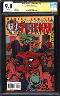 Peter Parker: Spider-Man (1999) #42 CGC x JSA Signature Series 9.8 NM/MT Signed Zeb Wells