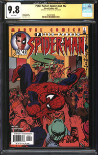 Peter Parker: Spider-Man (1999) #42 CGC x JSA Signature Series 9.8 NM/MT Signed Zeb Wells