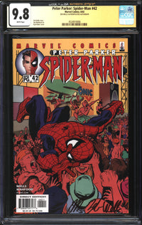 Peter Parker: Spider-Man (1999) #42 CGC x JSA Signature Series 9.8 NM/MT Signed Zeb Wells