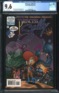 Princess Sally (1995) #1 CGC 9.6 NM+