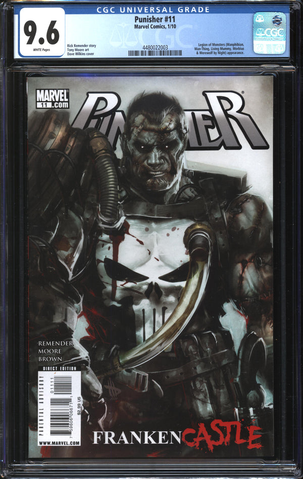 Punisher (2009) #11 CGC 9.6 NM+