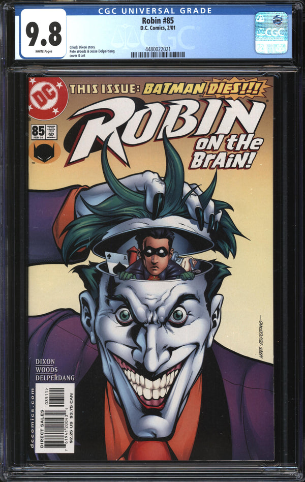 Robin (1993) #85 CGC 9.8 NM/MT