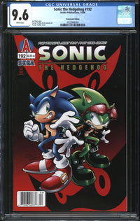 Sonic The Hedgehog (1993) #192 Newsstand Edition CGC 9.6 NM+