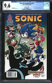 Sonic The Hedgehog (1993) #195 Newsstand Edition CGC 9.6 NM+