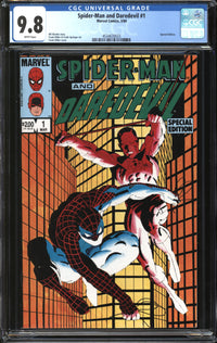 Spider-Man And Daredevil (1984) #1 CGC 9.8 NM/MT