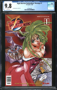 Night Warriors: Darkstalkers' Revenge (1998) #1 CGC 9.8 NM/MT