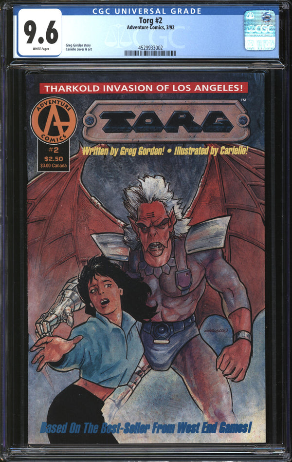 Torg (1992) #2 CGC 9.6 NM+