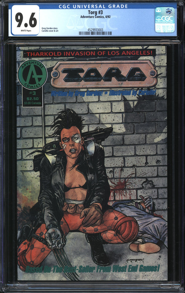Torg (1992) #3 CGC 9.6 NM+
