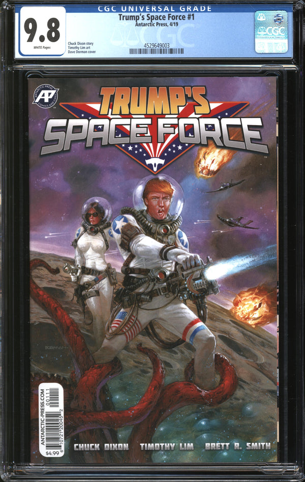 Trump's Space Force (2019) #1 CGC 9.8 NM/MT