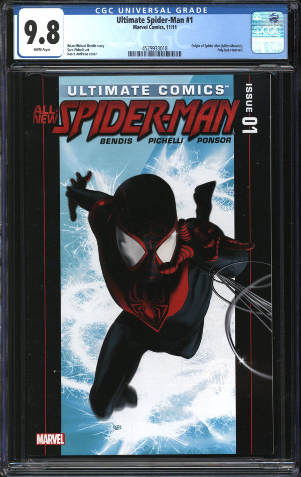 Ultimate Spider-Man (2011) # 1 CGC 9.8 NM/MT