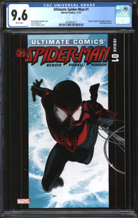 Ultimate Spider-Man (2011) # 1 CGC 9.6 NM+