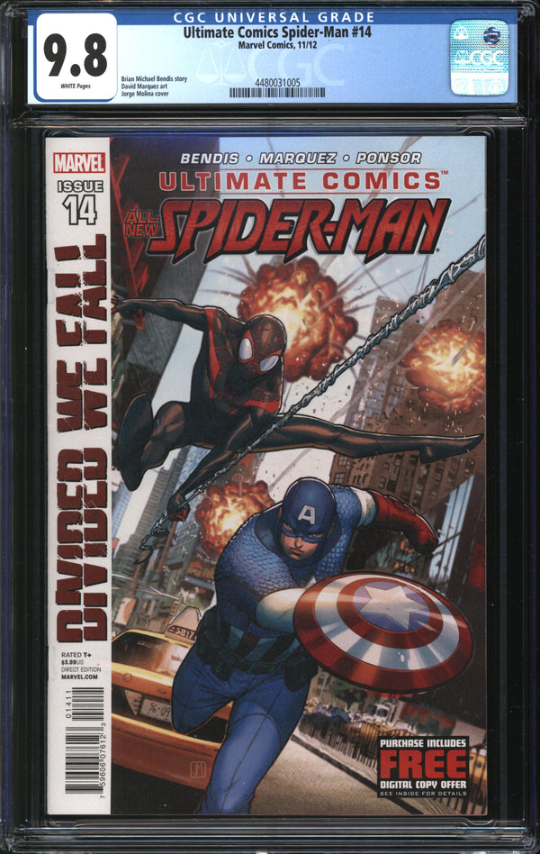 Ultimate Spider-Man (2011) #14 CGC 9.8 NM/MT