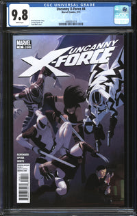 Uncanny X-Force (2010) #4 CGC 9.8 NM/MT