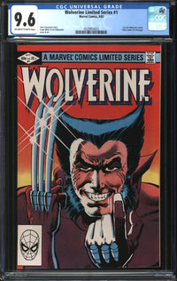 Wolverine Limited Series (1982) #1 CGC 9.6 NM+