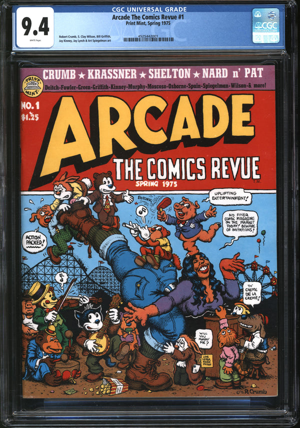 Arcade: The Comics Revue (1975) #1 CGC 9.4 NM