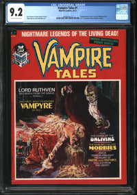 Vampire Tales (1973) #1 CGC 9.2 NM-
