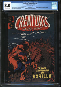 Creatures On The Loose (1971) #12 Australian Edition (#1 Yaffa Publishing, 1978) CGC 8.0 VF