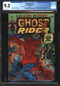 Ghost Rider (1973) #2 Australian Edition (#1 Yaffa Publishing, 1977) CGC 9.2 NM-