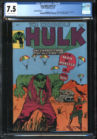 Incredible Hulk (1962) #  2 Australian Edition (Yaffa Publishing, 1981) CGC 7.5 VF-