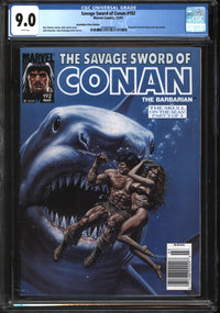 Savage Sword Of Conan (1974) #192 Australian Price Variant CGC 9.0 VF/NM