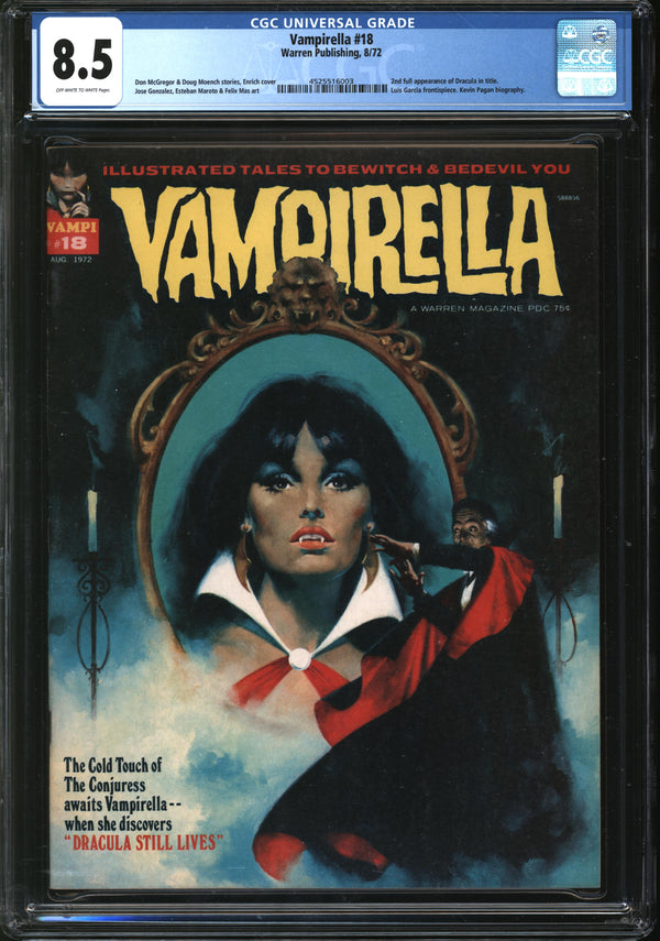 Vampirella (1969) #18 CGC 8.5 VF+