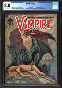 Vampire Tales (1973) #2 CGC 8.0 VF