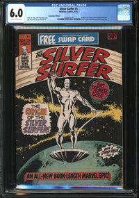 Silver Surfer (1968) # 1 Australian Edition (Newton Comics, 1975) CGC 6.0 FN