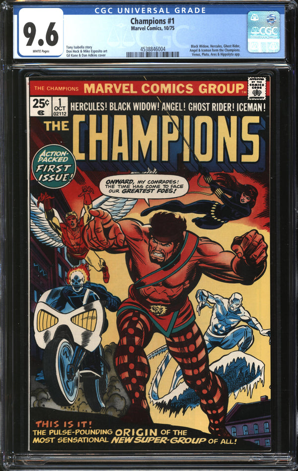 Champions (1975) #1 CGC 9.6 NM+