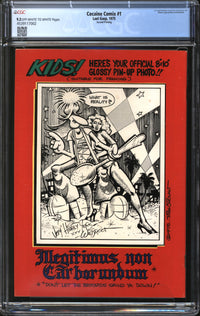 Cocaine Comix (1975) #1 Second Printing CGC 9.2 NM-