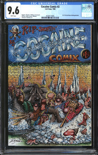 Cocaine Comix (1975) #2 CGC 9.6 NM+