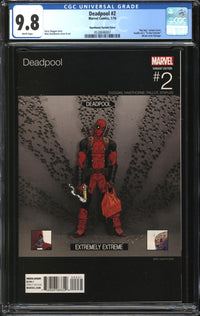 Deadpool (2016) #2 Mike Hawthorne Hip Hop Variant CGC 9.8 NM/MT