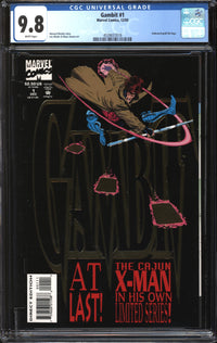 Gambit (1993) #1 CGC 9.8 NM/MT