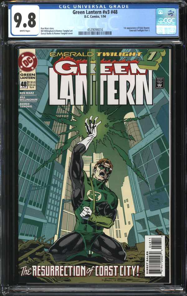 Green Lantern (1990) #48 CGC 9.8 NM/MT