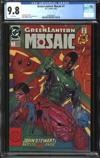 Green Lantern: Mosaic (1992) #1 CGC 9.8 NM/MT