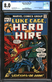 Hero For Hire (1972) # 9 CGC 8.0 VF