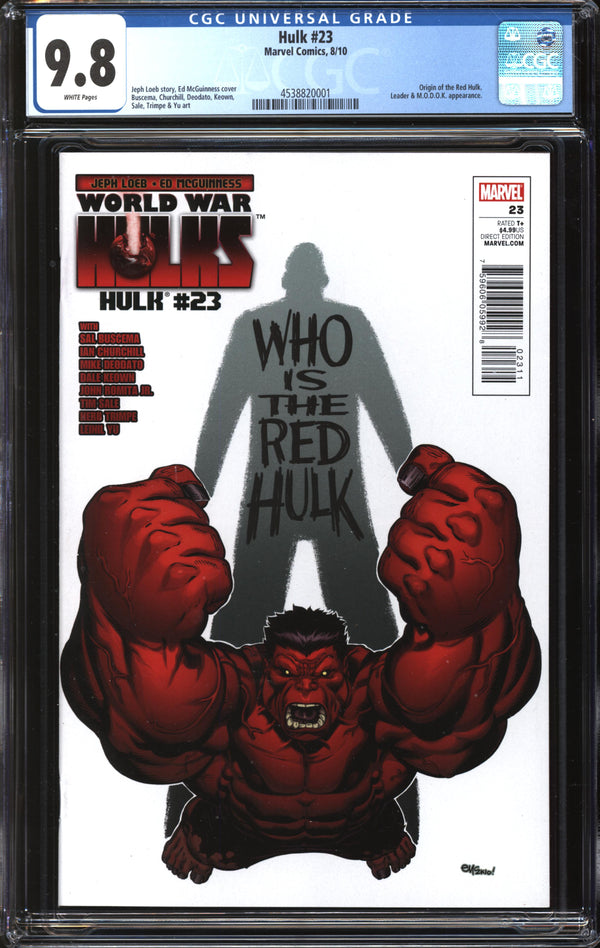 Hulk (2008) #23 CGC 9.8 NM/MT