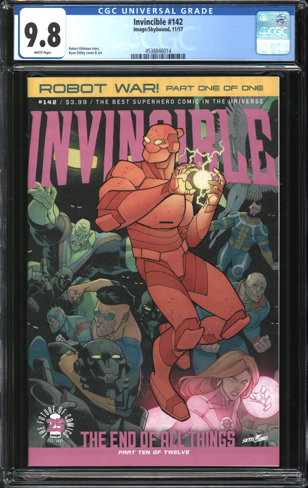 Invincible (2003) #142 CGC 9.8 NM/MT