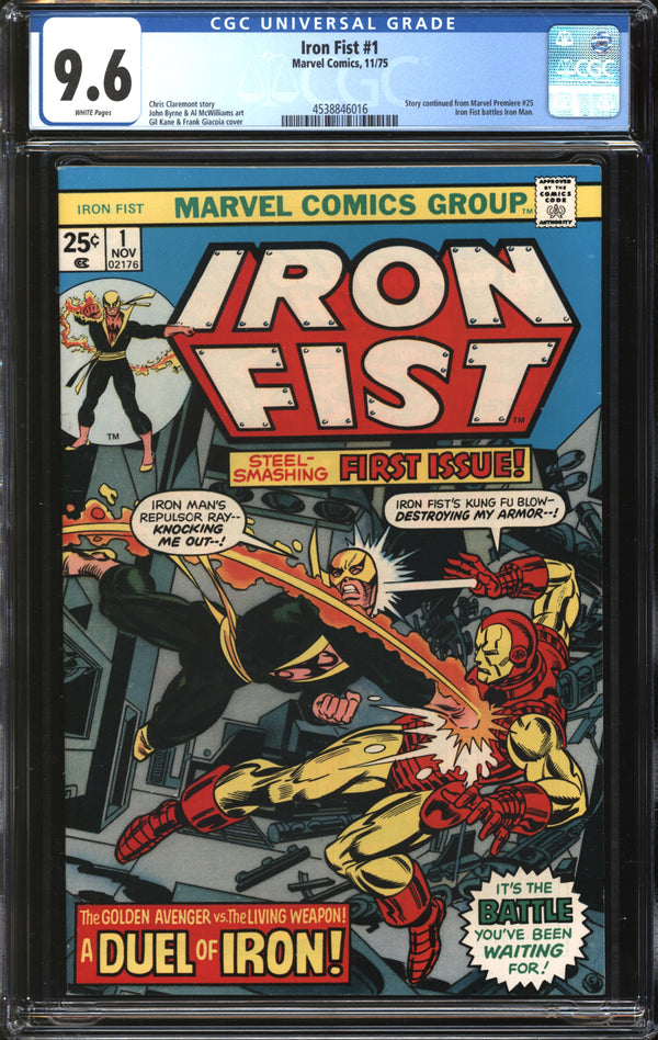 Iron Fist (1975) #1 CGC 9.6 NM+