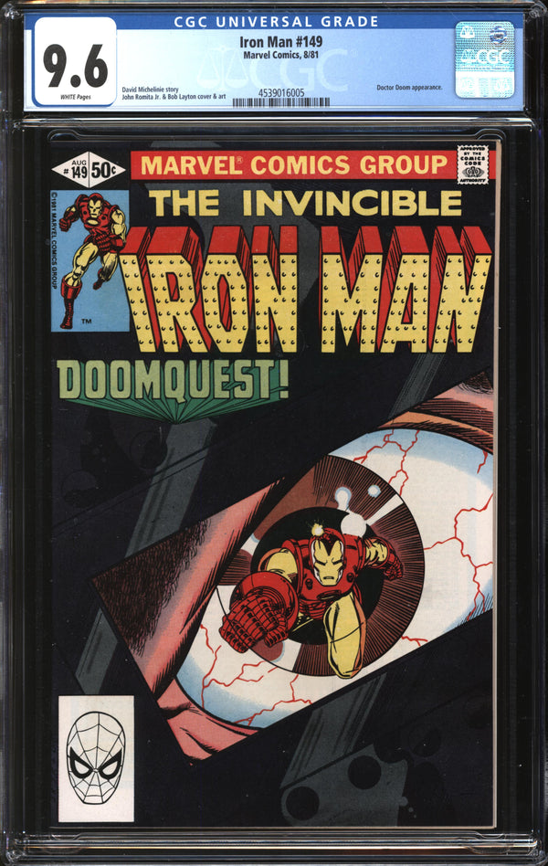 Iron Man (1968) #149 CGC 9.6 NM+