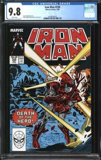 Iron Man (1968) #230 CGC 9.8 NM/MT