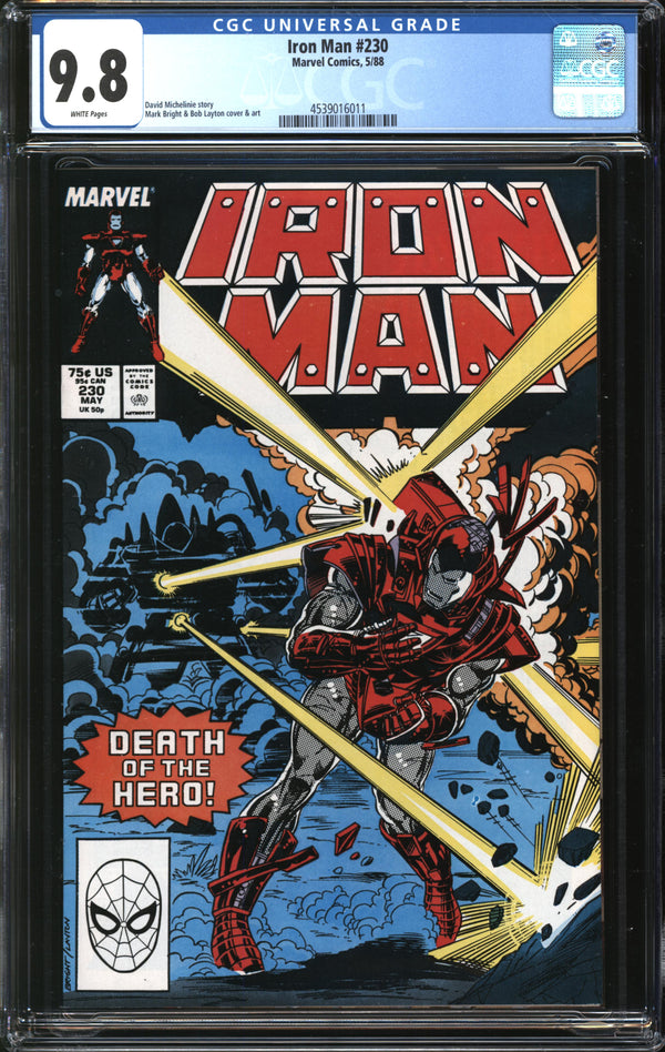 Iron Man (1968) #230 CGC 9.8 NM/MT