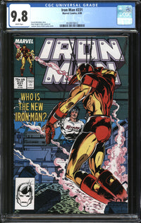 Iron Man (1968) #231 CGC 9.8 NM/MT