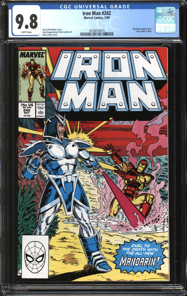 Iron Man (1968) #242 CGC 9.8 NM/MT