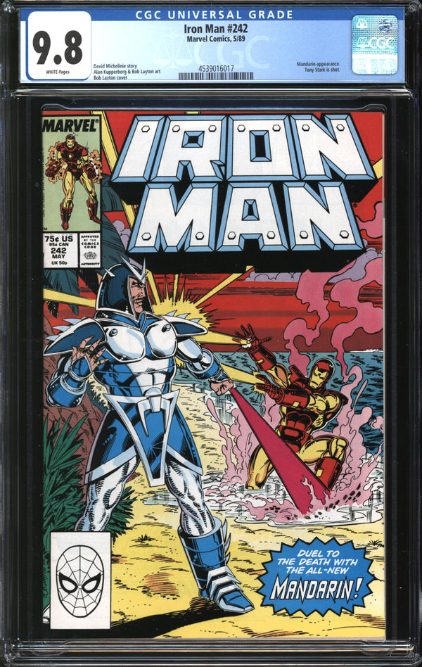 Iron Man (1968) #242 CGC 9.8 NM/MT