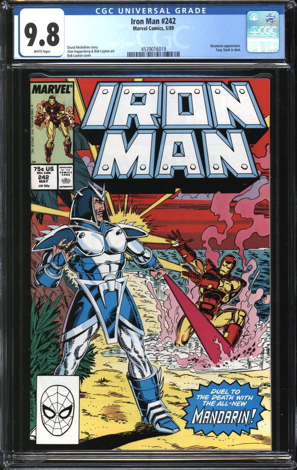 Iron Man (1968) #242 CGC 9.8 NM/MT