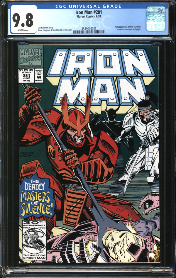 Iron Man (1968) #281 CGC 9.8 NM/MT