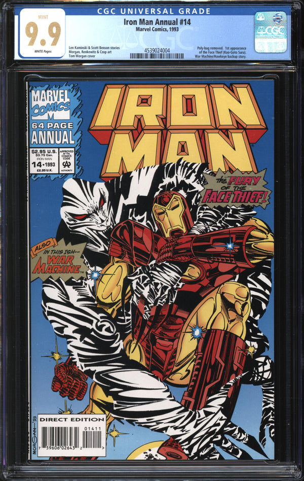 Iron Man Annual (1993) #14 CGC 9.9 MINT