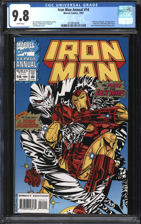 Iron Man Annual (1993) #14 CGC 9.8 NM/MT