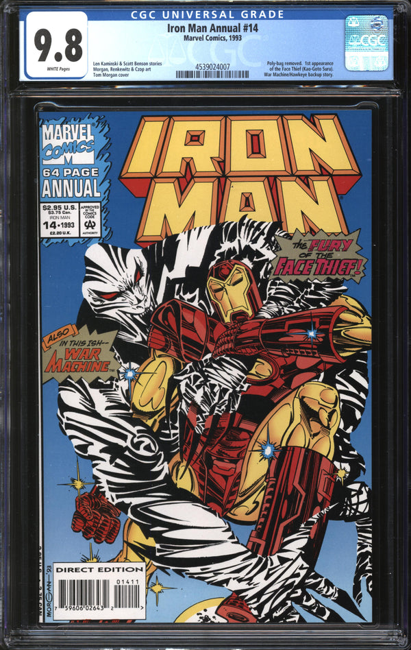 Iron Man Annual (1993) #14 CGC 9.8 NM/MT